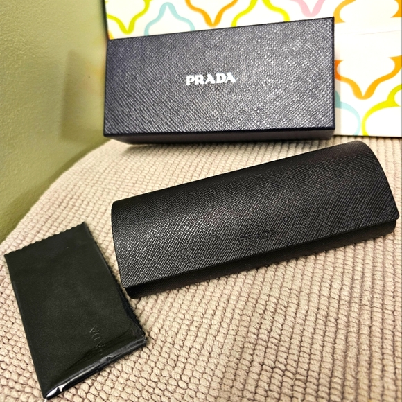 Prada Accessories - Authentic Prada Eyeglass Case New in Box with Prada cleaning cloth